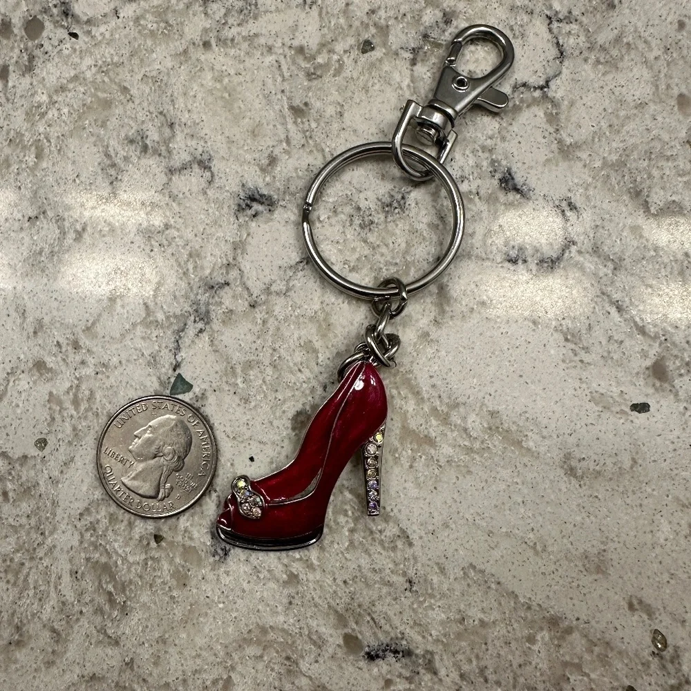 High Heel Pink Keychain‎